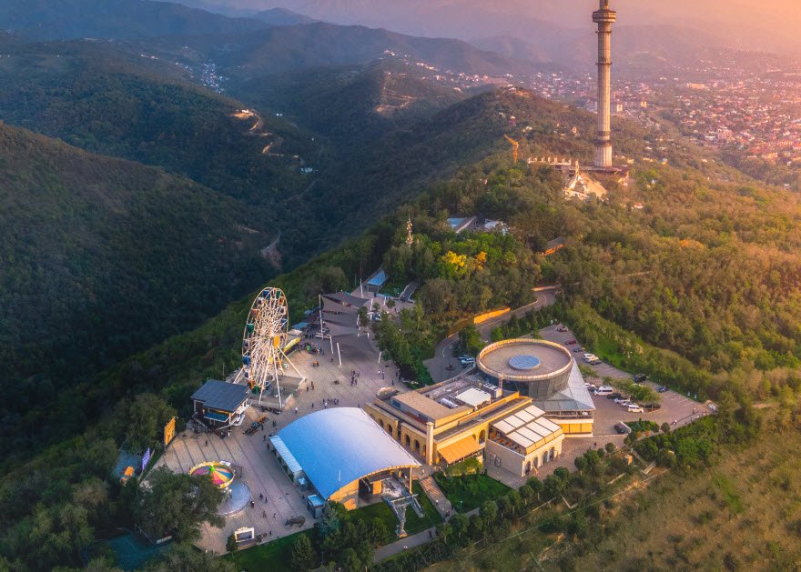 Kok Tobe Hill, Almaty, Kazakhstan